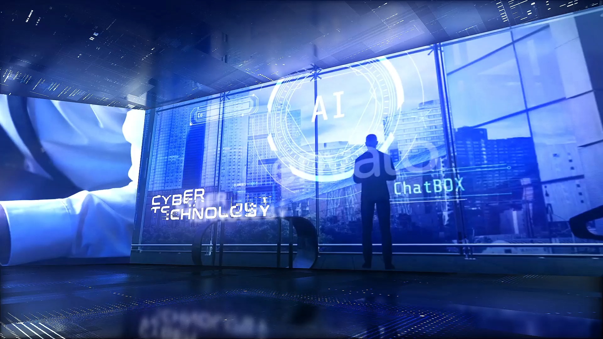 數(shù)字信息高科技公司企業(yè)產(chǎn)品介紹AE模板